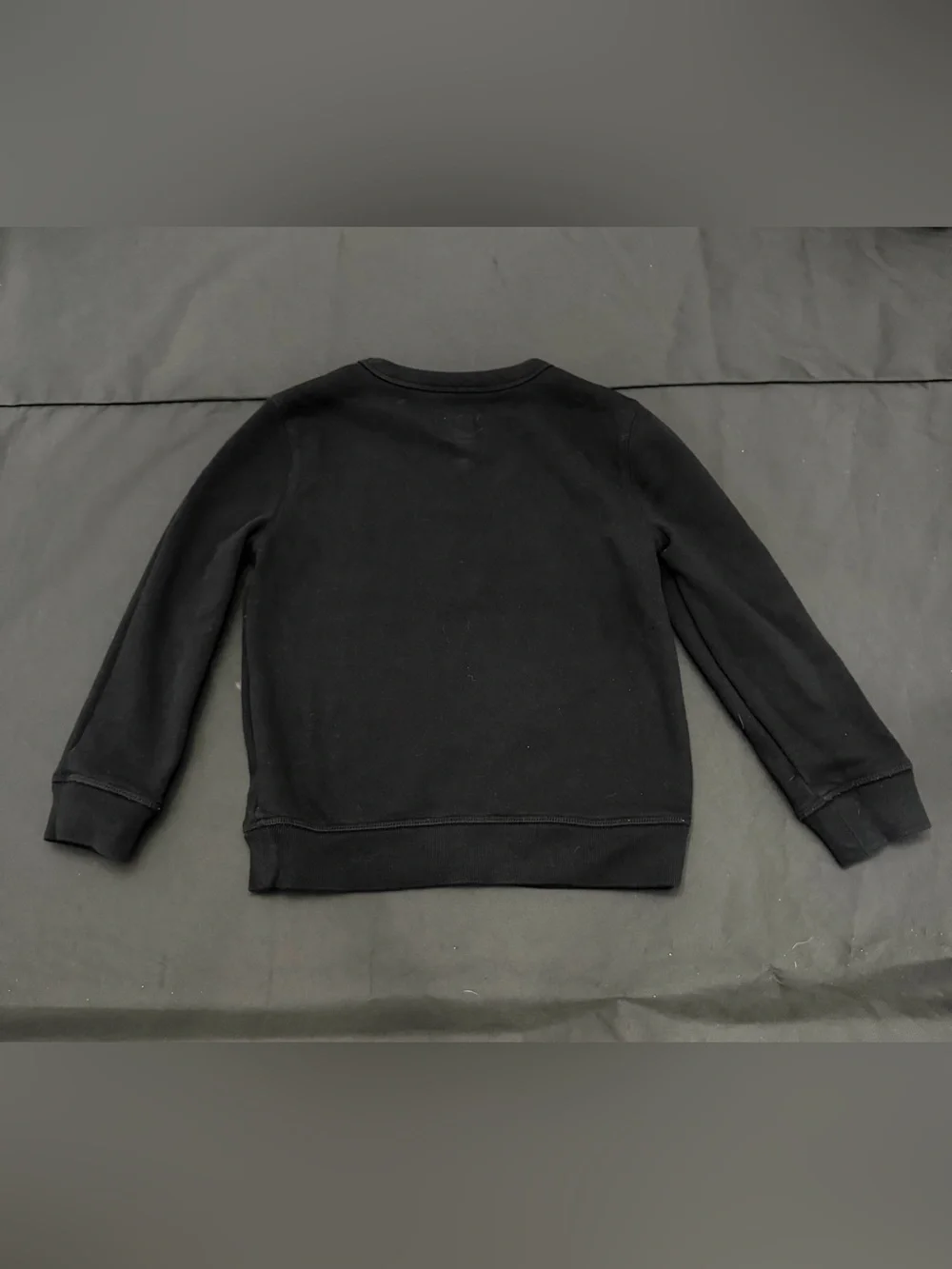 GAP Kids Black Logo Pullover Sweatshirt